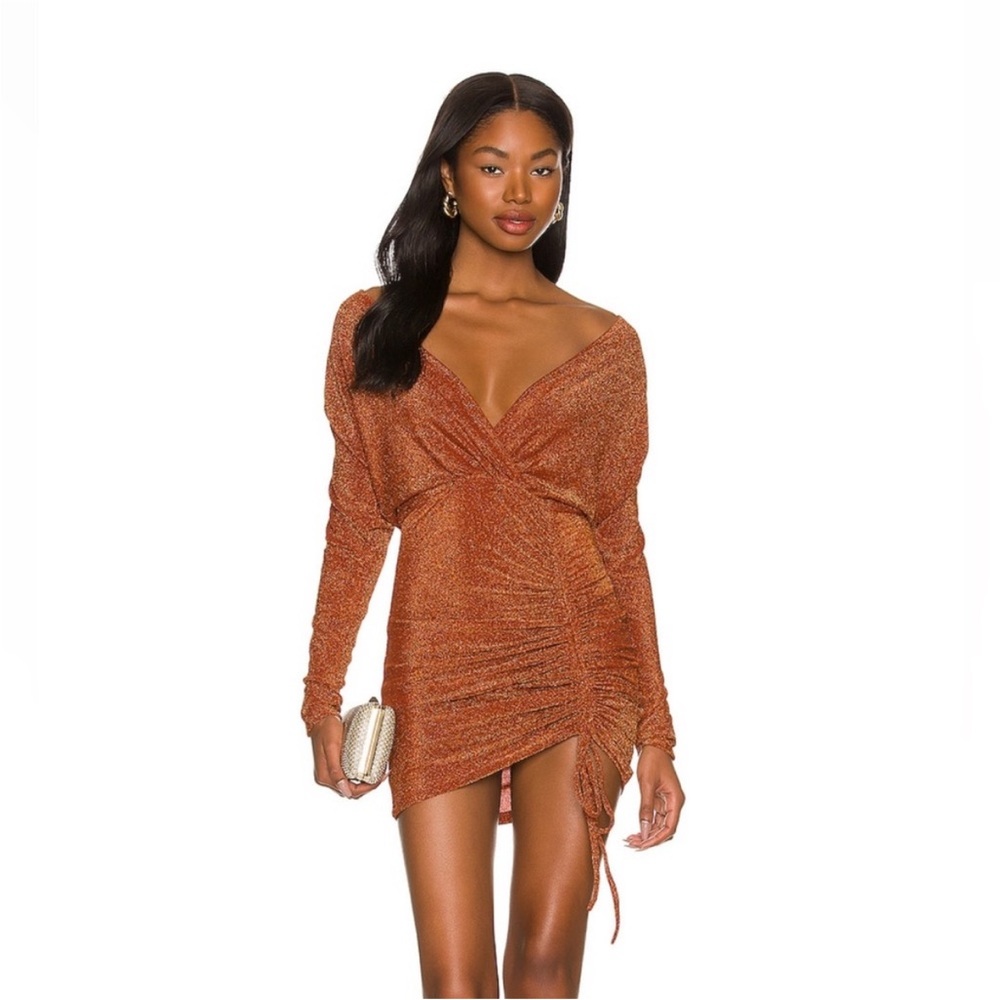 NWT Superdown Genia Off Shoulder Mini Dress Size S